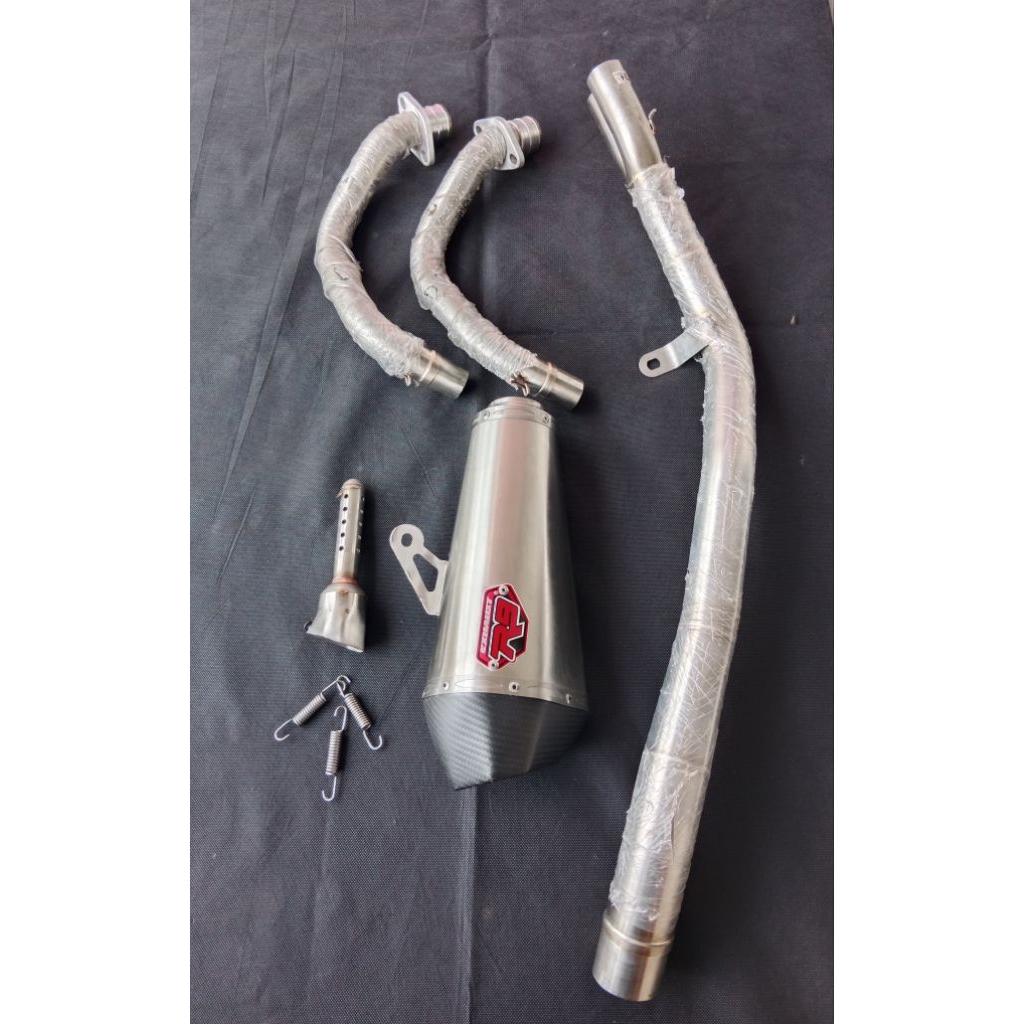 COD knalpot full sistem r9 zeta kondisi (BARU) pnp cbr 250rr