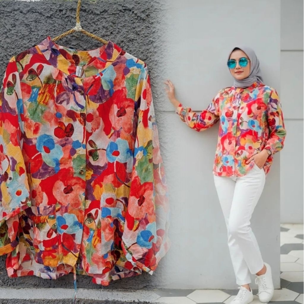 BLOUSE WANITA BAJU IMPORT BANGKOK BAJU FASHION WANITA