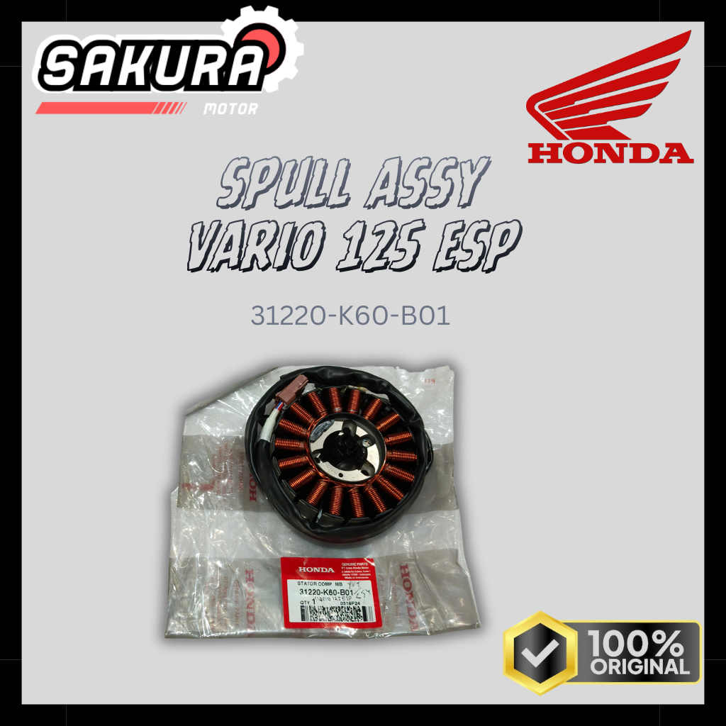 SPULL STATOR ASSY 31220-K60-B01 HONDA VARIO 125 ESP
