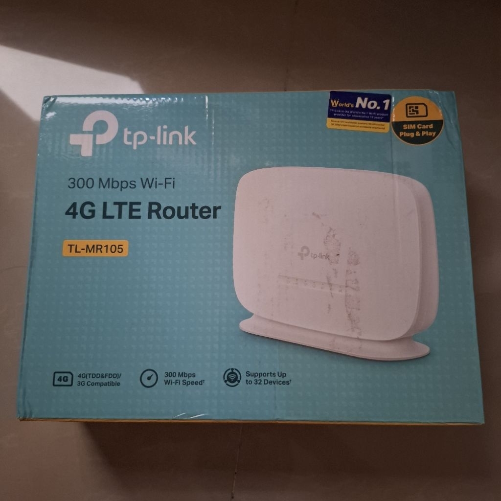 [SECOND MULUS] TP-LINK TL-MR105 4G LTE ROUTER