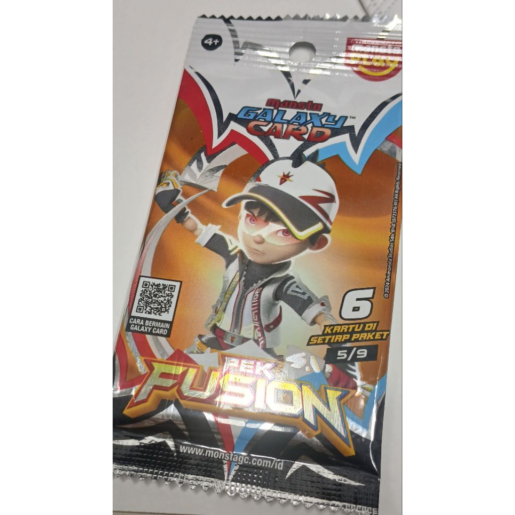 BOBOIBOY GALAXY CARD FUSION SUPRA