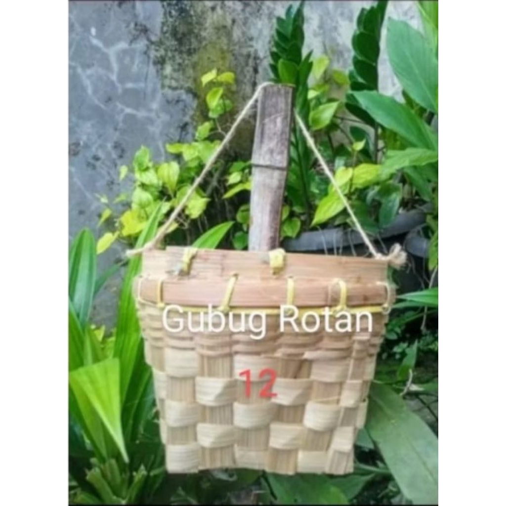 Bakul Pikul Bambu Mini 15
