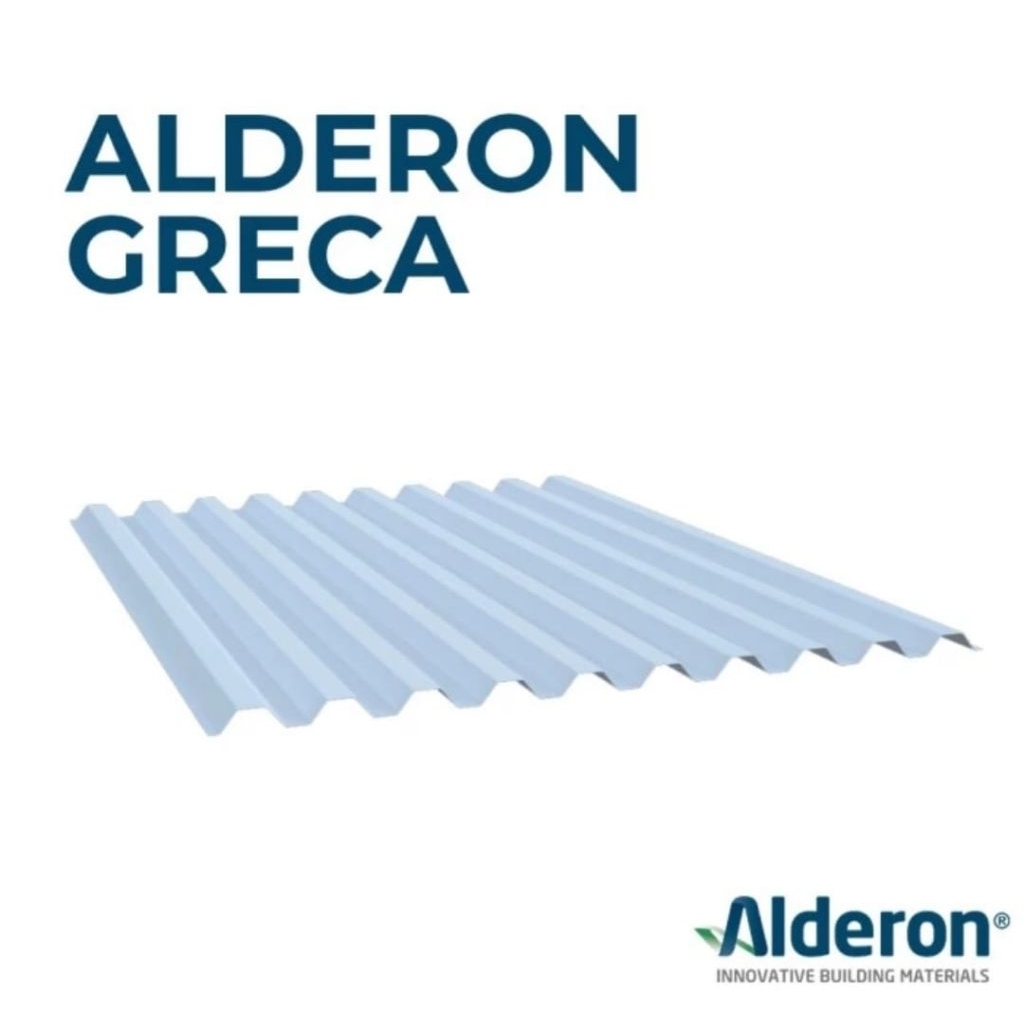 Alderon RS - Atap UPVC Greca 4 meter /Atap UPVC Alderon RS Greca 4 meter