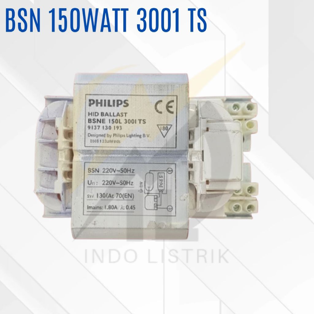 Ballast Philips BSN 150w 3001 TS