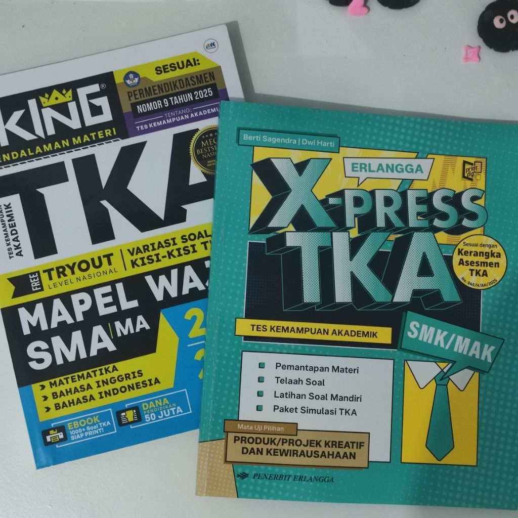 [PRELOVED] BUKU TKA THE KING TKA X-PRESS PRODUK KEWIRAUSAHAAN PKK AIRLANGGA