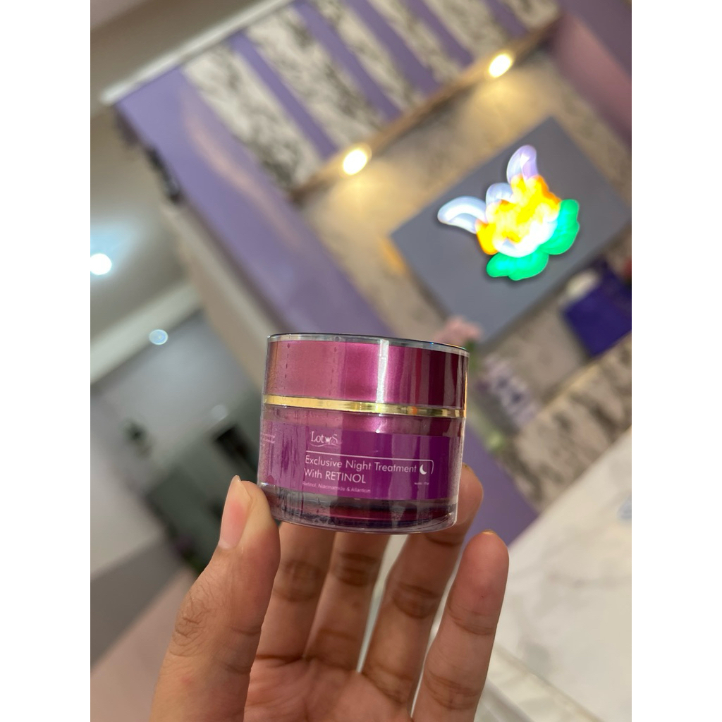 Night cream retinol