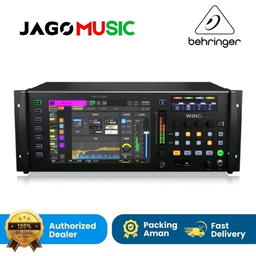 New Behringer Wing Rack 48-Vhannel Digital Mixer Behringer Wing Rack