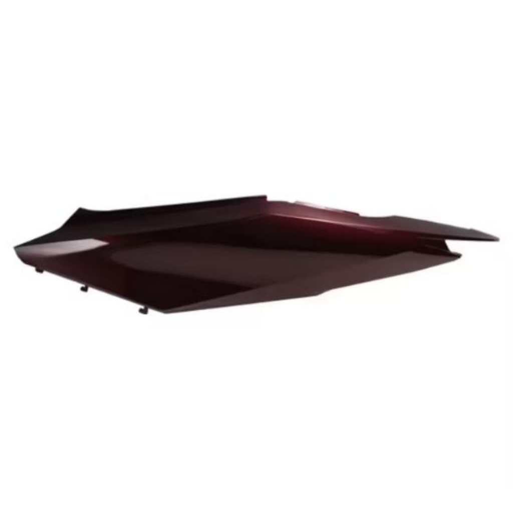 COVER BODY L KIRI HONDA PCX 160 2025 MERAH ATI BURGUNDY ORIGINAL