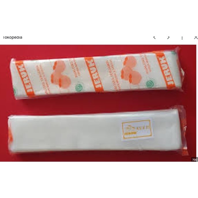 KemasanYA PE ES LILIN PE JERUK PE ES LILIN ANEKA UKURAN PE ES BOK ES LILIN PE ES 4X17 , 4X20