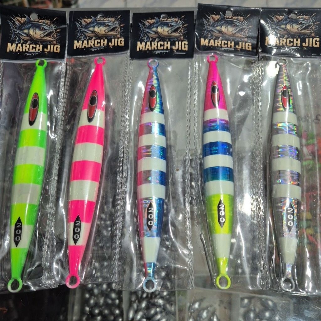 March Jig Gacor GLOW 100gr 150gr 200gr 300gr