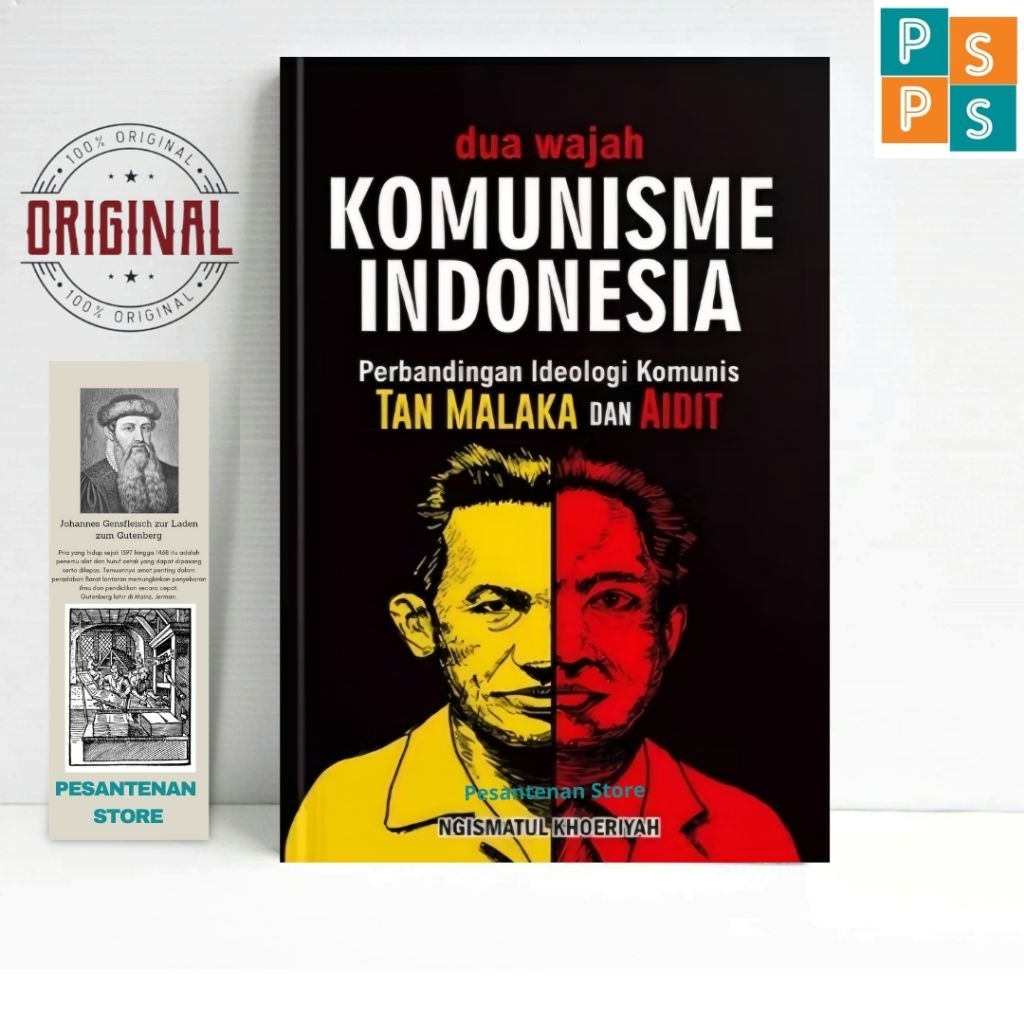 Buku Dua Wajah Komunisme Indonesia : Perbandingan Ideologi Komunis Tan Malaka dan Aidit Narasi