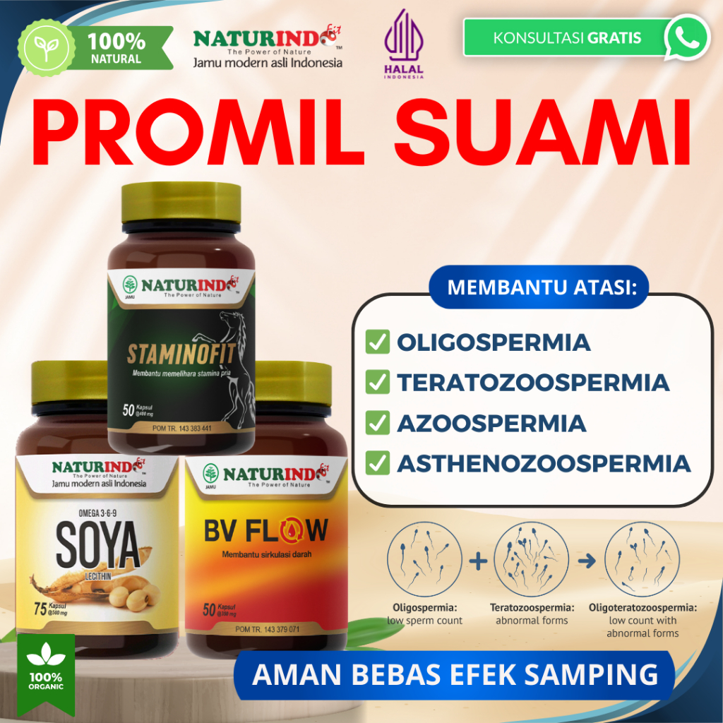 Herbal Teratozoospermia Oligospermia Azoospermia Asthenozoospermia Asthenoteratozoo Kesuburan Suami