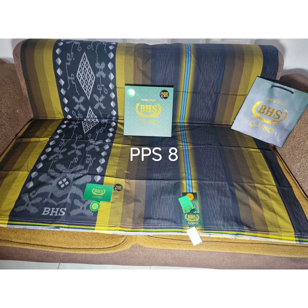 Sarung BHS Cosmo Gold motif K26 PPS