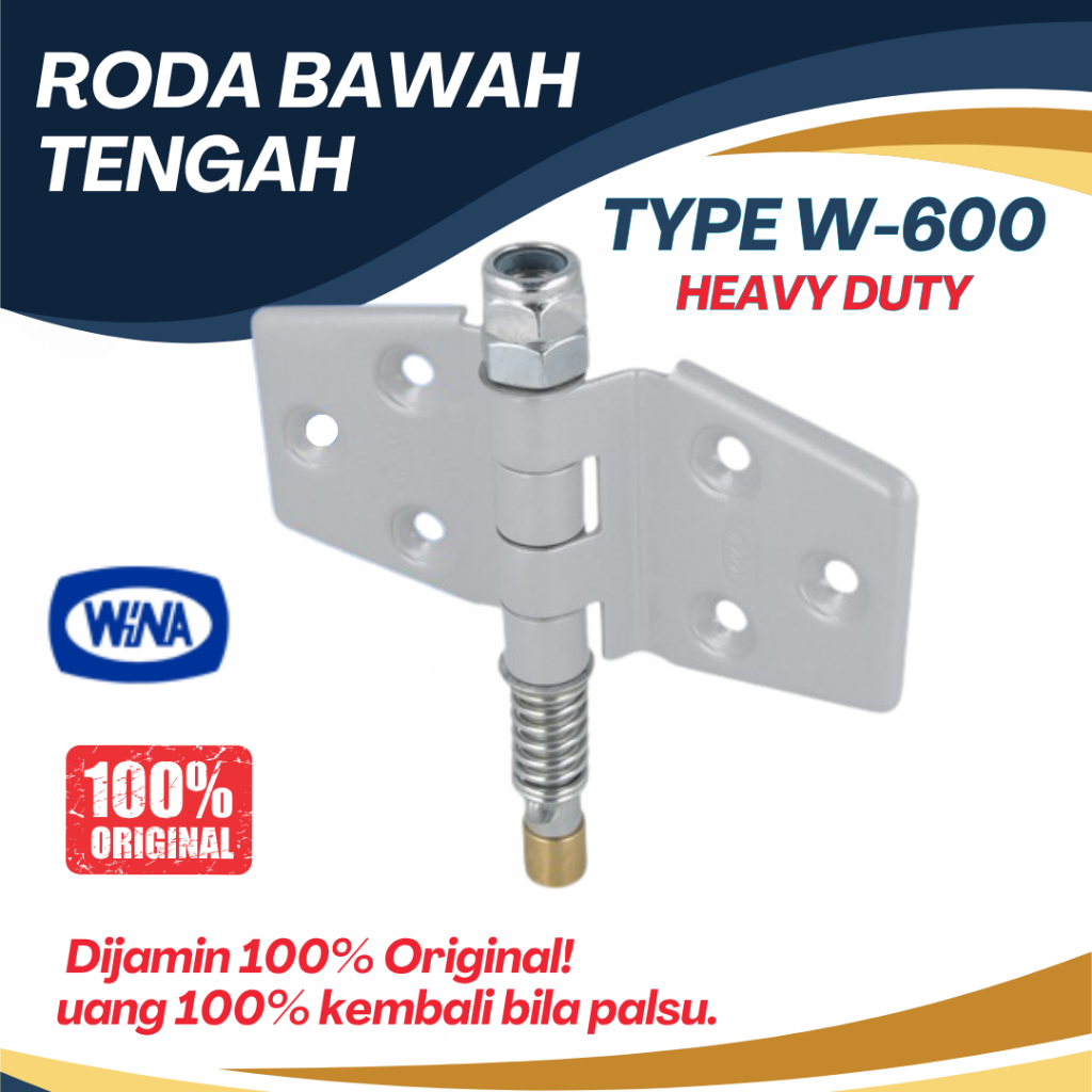 Roda Bawah Tengah Wina W600 Roda Bawah Pintu Garasi