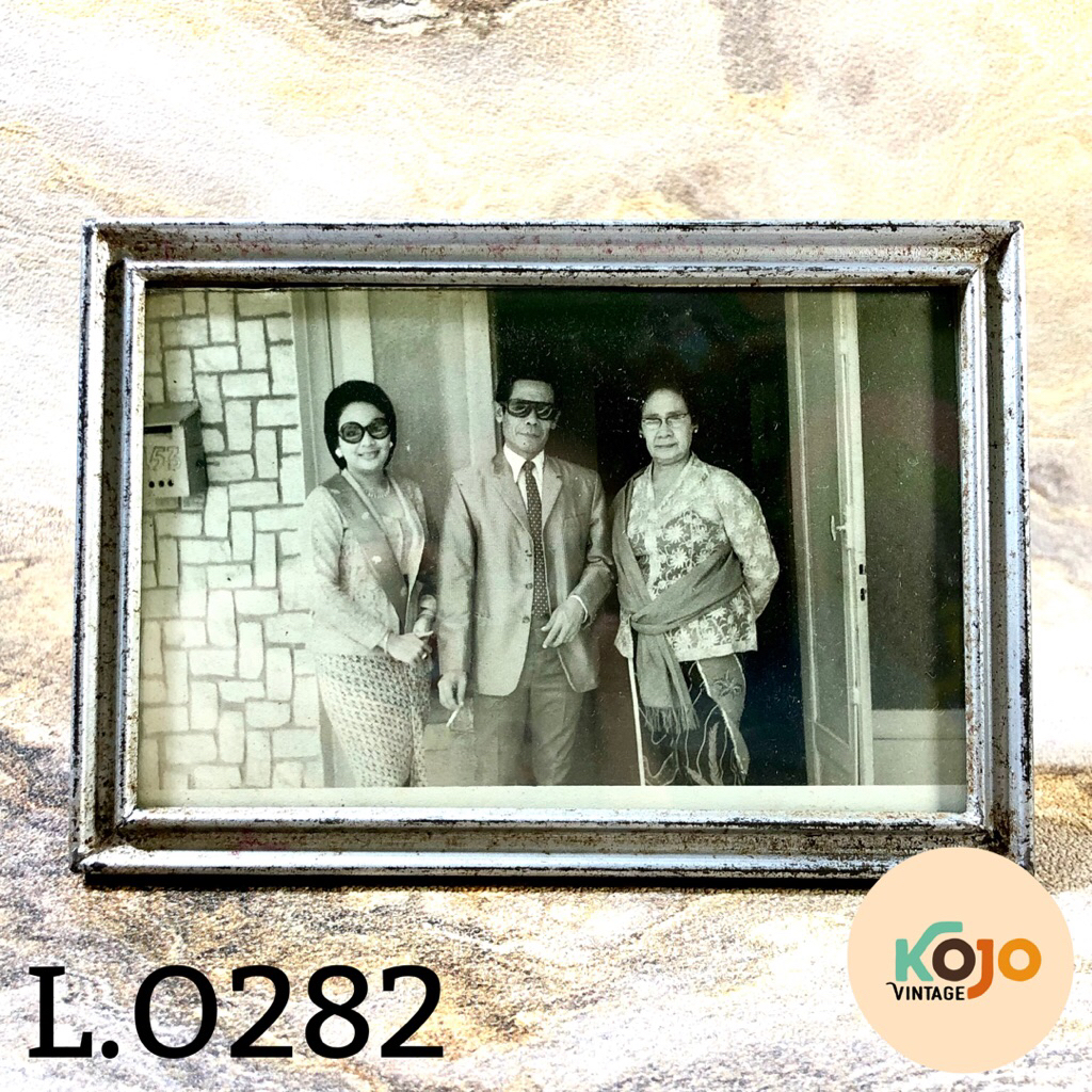 Pigura Photo Foto Frame Era 1950s Vintage