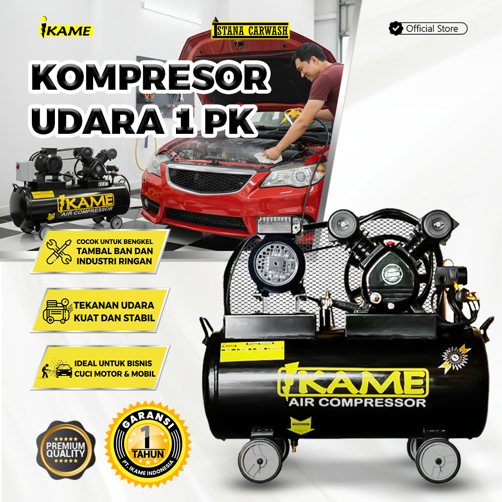 IKAME Kompresor Udara IKAME 1 HP | ISTANA CARWASH