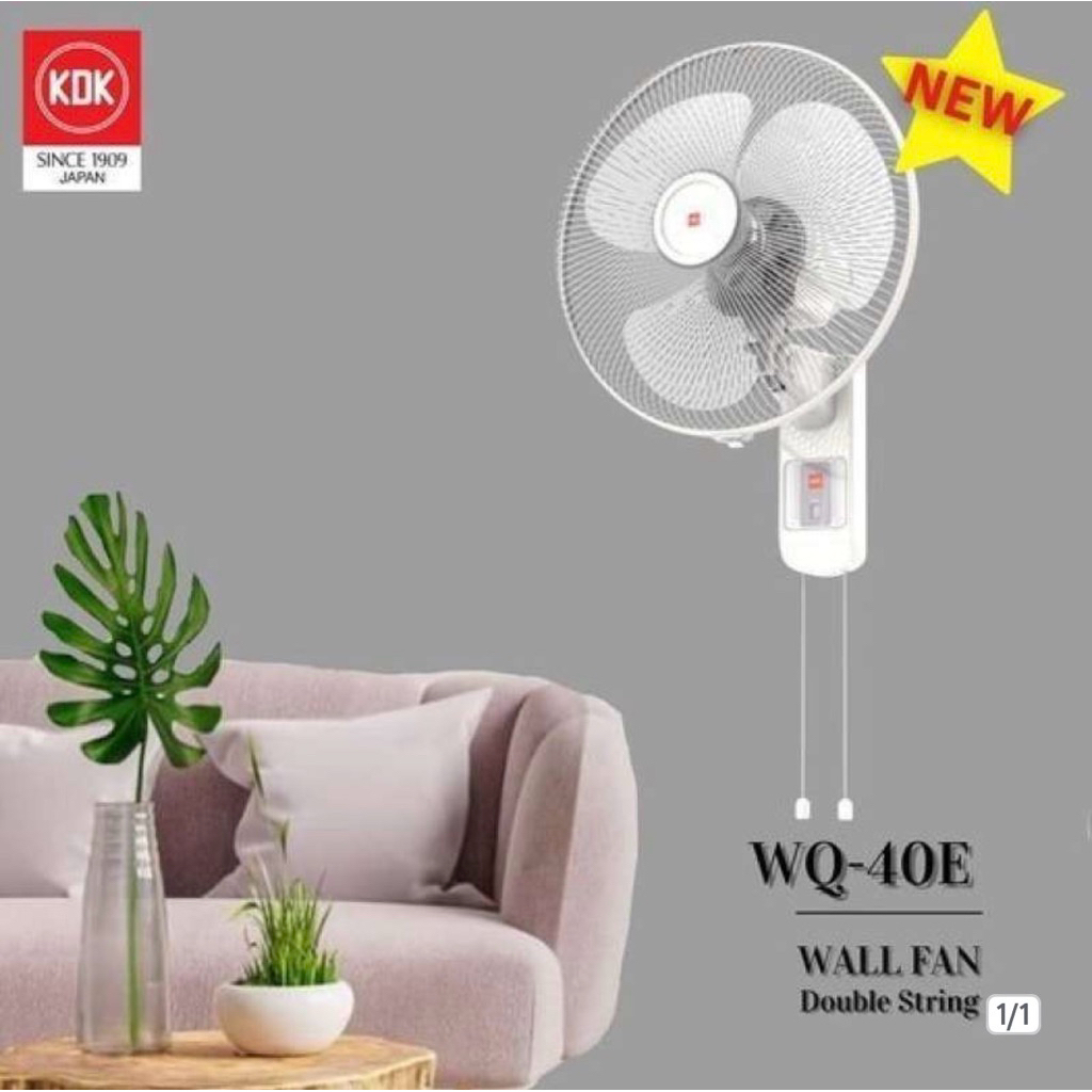 Wallfan Kdk WQ40E 16inch 2 tarikan kipas angin wallfan dinding kdk 16inch