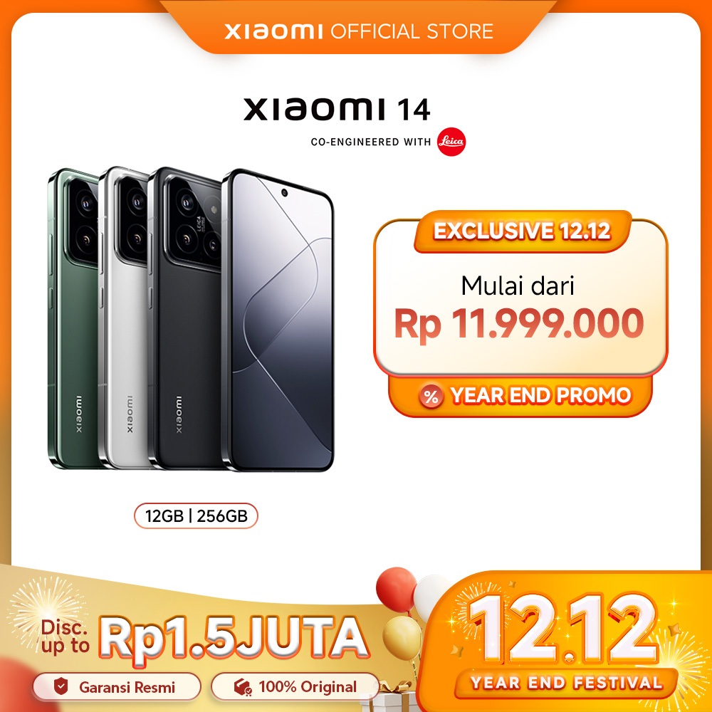 Xiaomi 14 (12/256GB) | Snapdragon® 8 Gen 3 | Leica 75mm | Light Fusion 900 image sensor | 90W HyperC