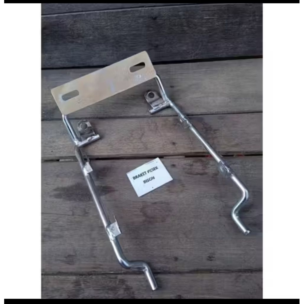 kupingan breket pangkon lampu pesek model tralis CNC pnp byson bison (TRALIS SAJA)