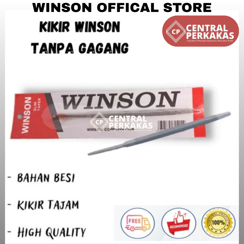 Kikir besi segitiga winson / kikir besi gergaji / kikir pengikis / kikir pengkikis / kikir serbaguna