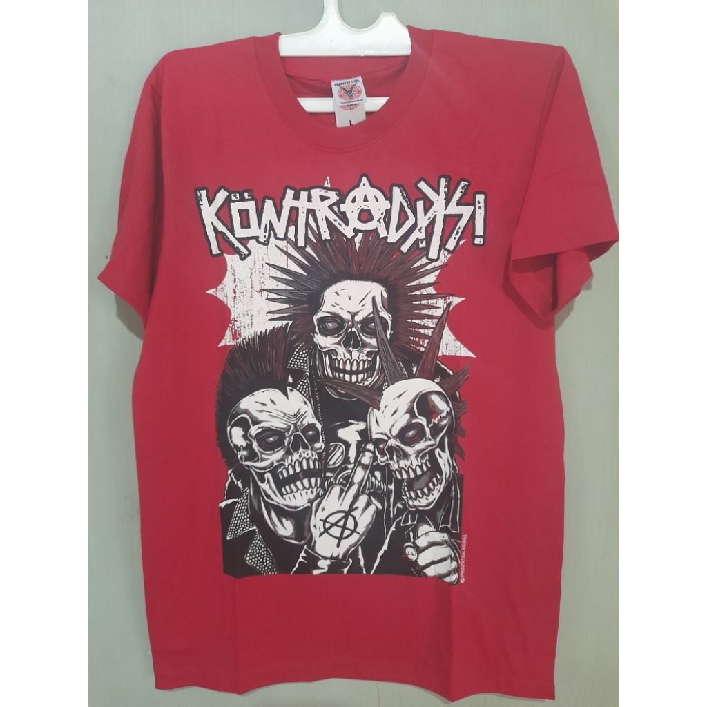kaos musik band punk lokal KONTRADIKSI
