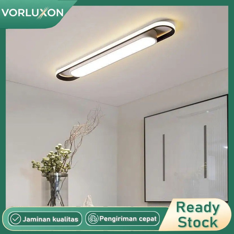 Lampu Plafon Koridor LED Ceiling Light Lampu Hias Rumah Ruang Tamu Kamar Minimalis Tempat Lampu Loro