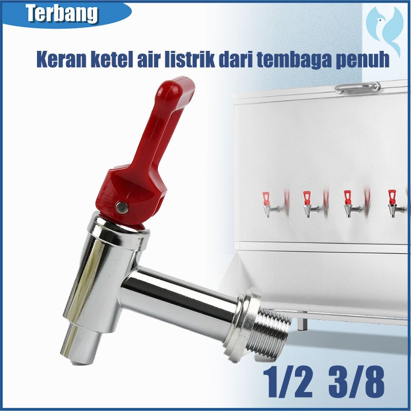 Kran Dispenser Air Panas Stainless Aman Bersih
