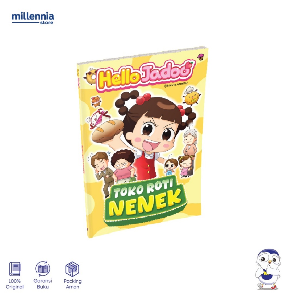 Komik Hello Jadoo: Toko Roti Nenek - Buku Komik Anak