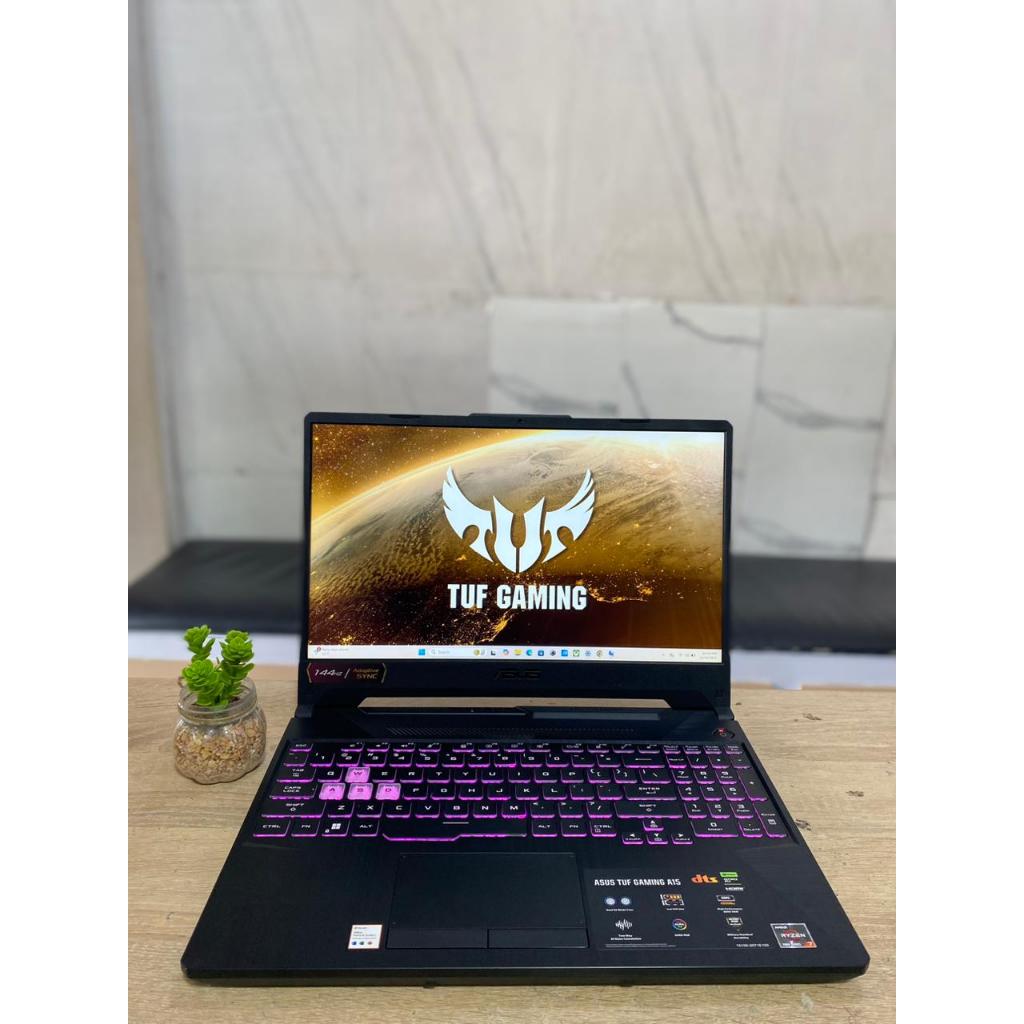 LAPTOP GAMING ASUS TUF SECOND SERASA BARU GARANSI RESMI ON S.D 2027 RYZEN 7 RTX 3050