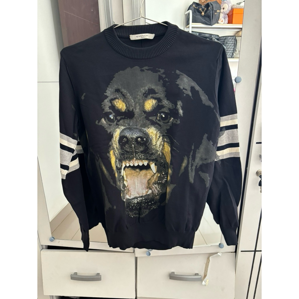 givenchy rottweiler sweater