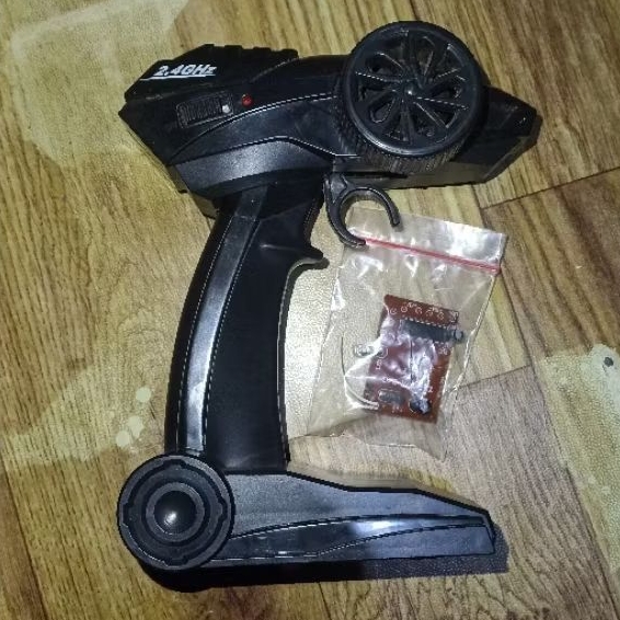 Modul RC Rock Crawler 4wd 2.4Ghz Fullset PCB Remote Control Transmitter dan Receiver 4 Channel