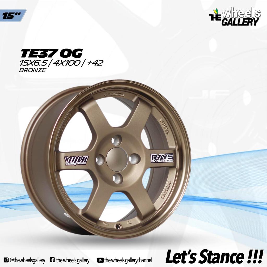 Velg Mobil JF Luxury Promo TE37OG 15" 4X100 By JF Luxury
