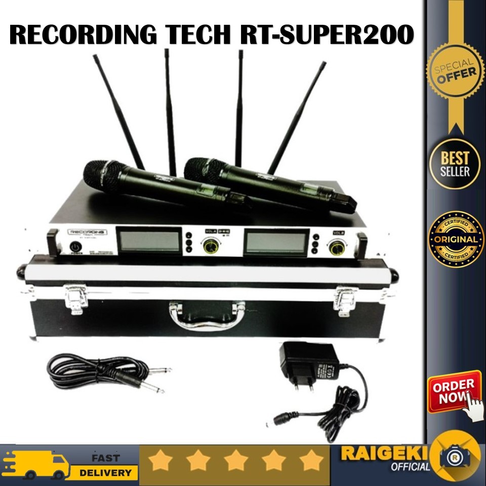 Recording Tech RT Super 200 Super200 Wireless Microphone