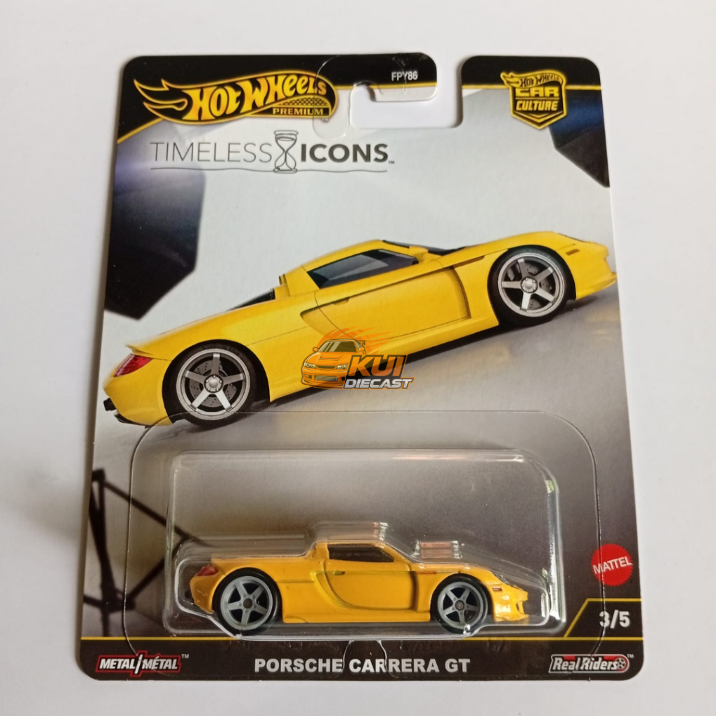Hot Wheels Premium Timeless Icons Porsche Carrera GT