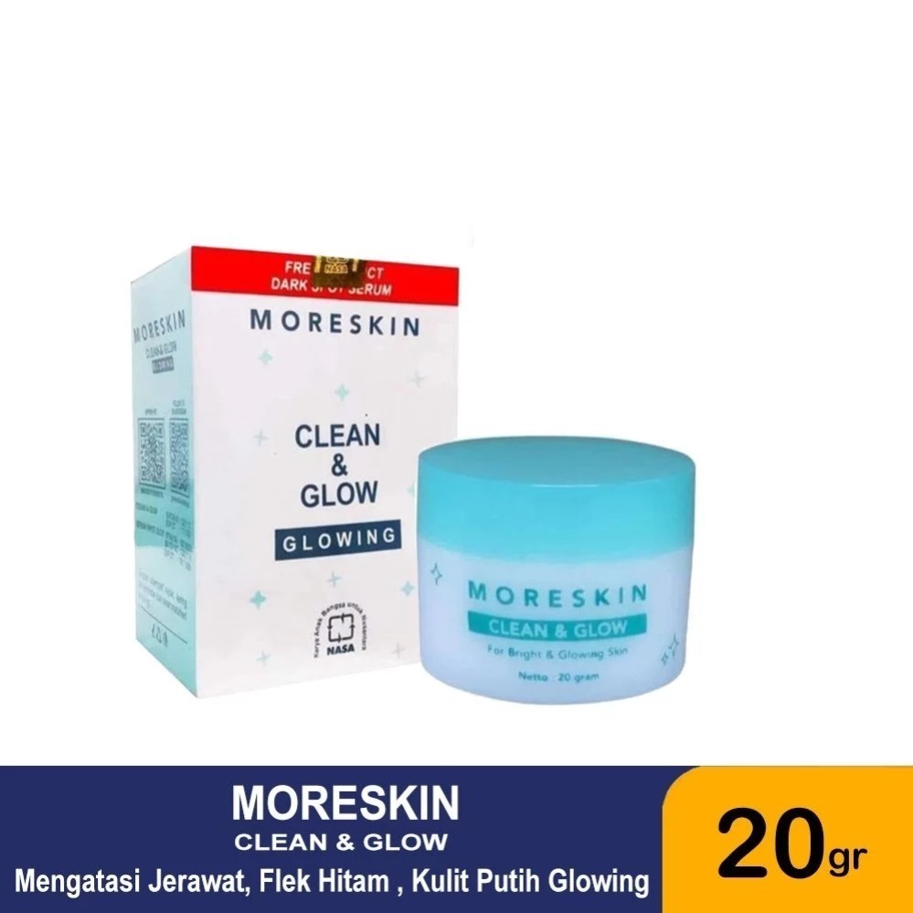 Moreskin Clean And Glow Nasa - Glow Nasa - Clean & Glow Moreskin - Ollshop Que