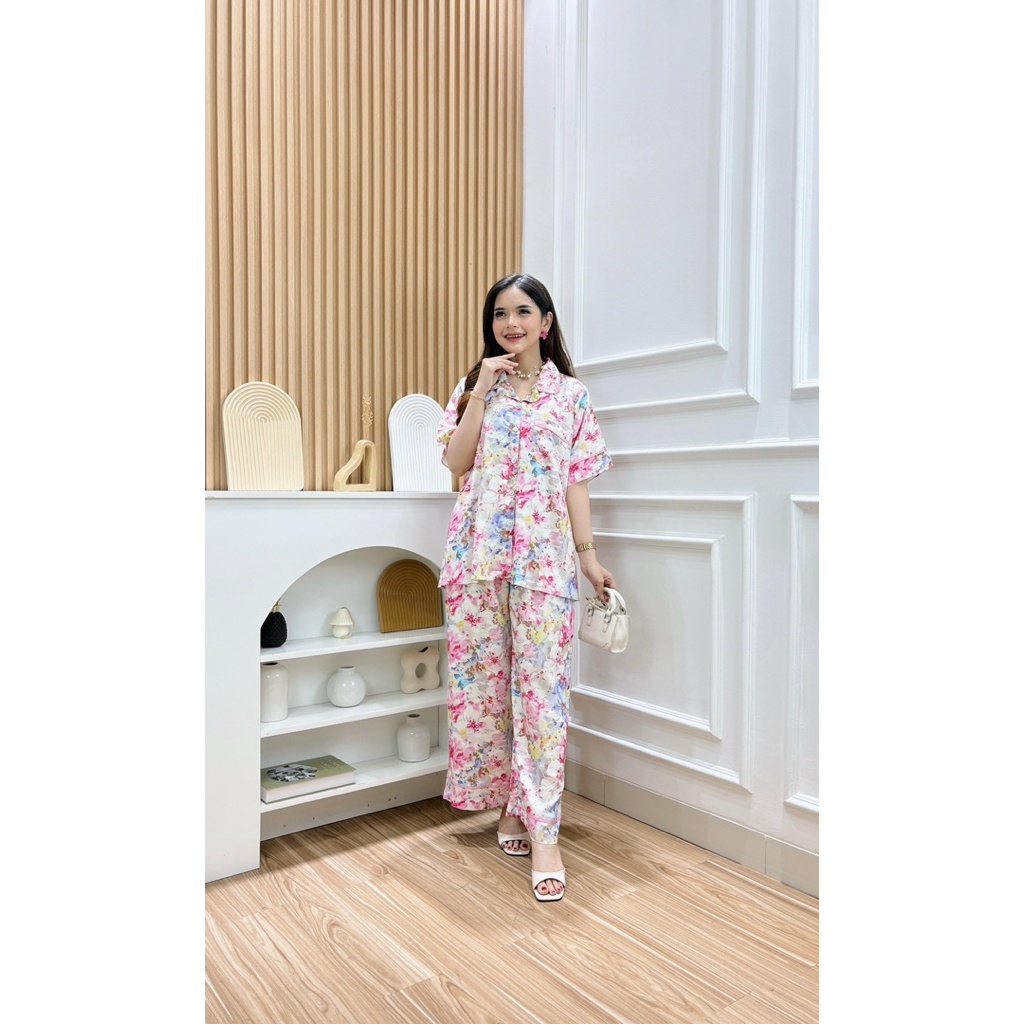 LILIANA SET BY KANAYA | setelan premium | piyama | setcel