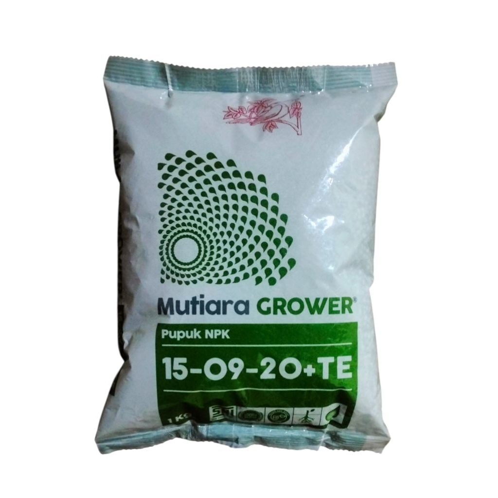 Pupuk MEROKE NPK Mutiara Grower - 1 kg Original Kemasan Pabrik