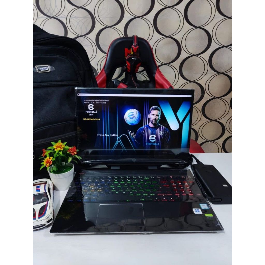 LAPTOP GAMING MURAH HP OMEN 15 | CORE I7-9750H | 16GB/512GB RTX2060-6GB