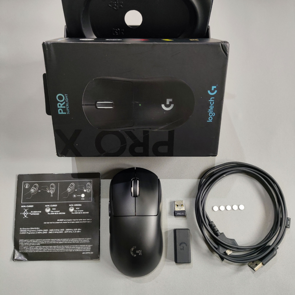 Logitech G Pro X Superlight (Black) Mouse Gaming second upgraded