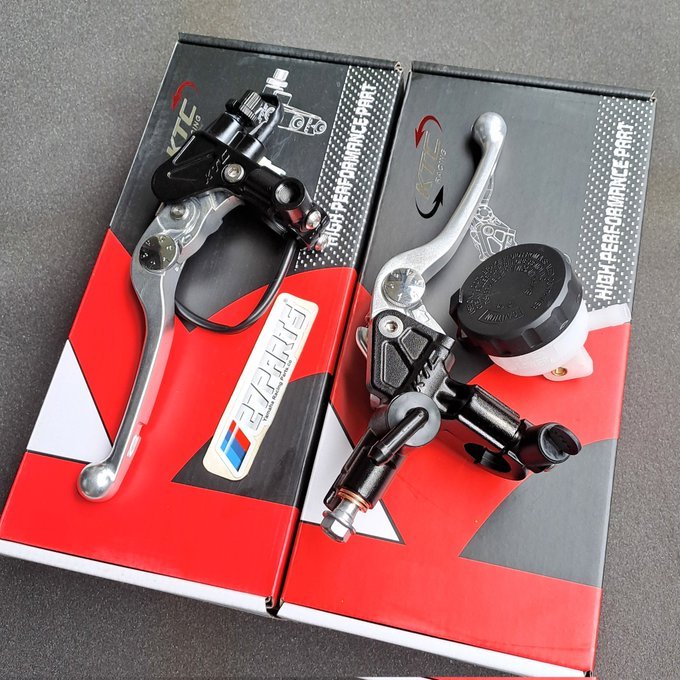 MASTER REM SET HANDLE KOPLING KTC ORIGINAL TREK HITAM 12,7MM AXIAL MASTER REM RX KING 100% ORIGINAL 