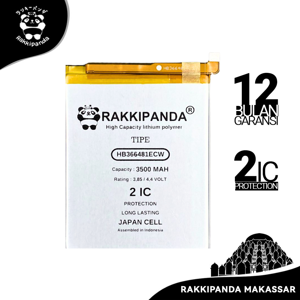 Baterai HP RakkiPanda HB366481ECW Ascend P9/Nova 2 Lite/Honor 7A/Honor 8/Honor 9I/Honor 9 Lite/P9 Li