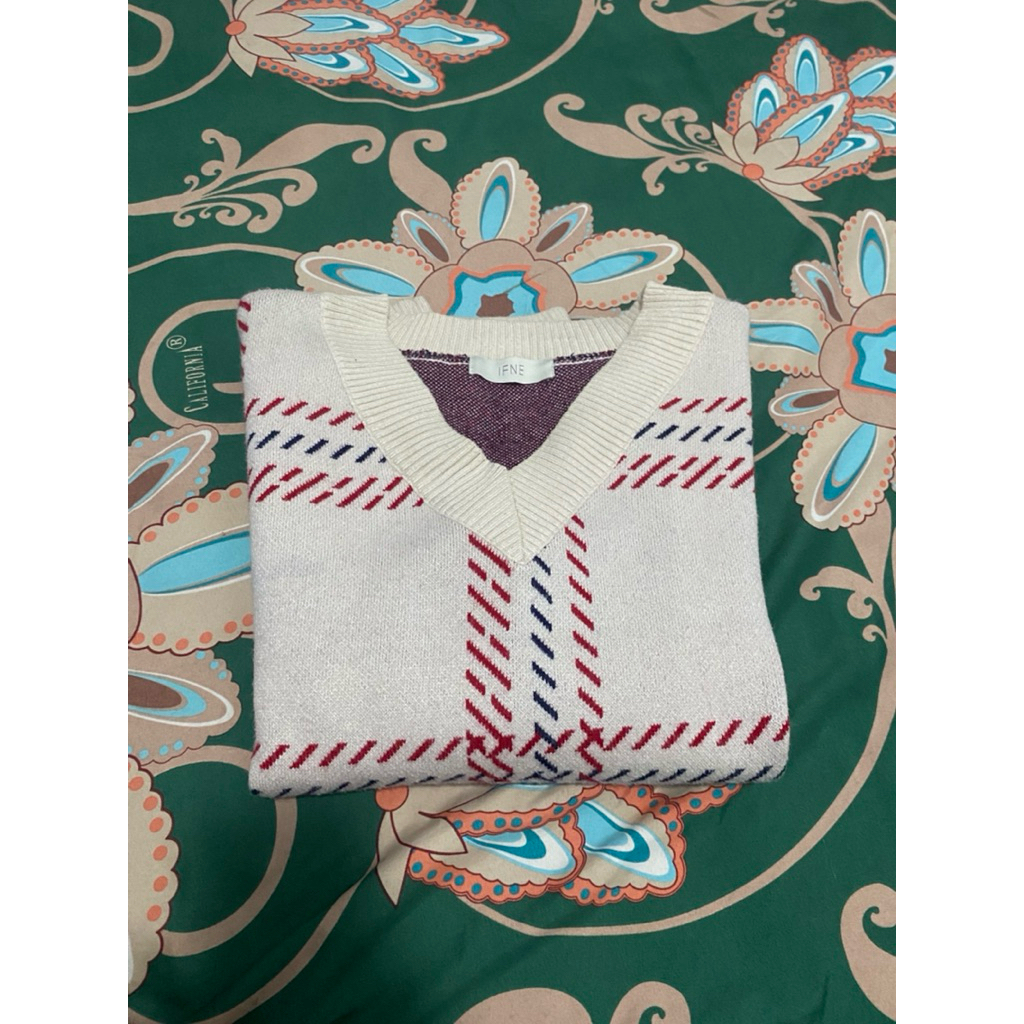 sweter rajut motif preloved