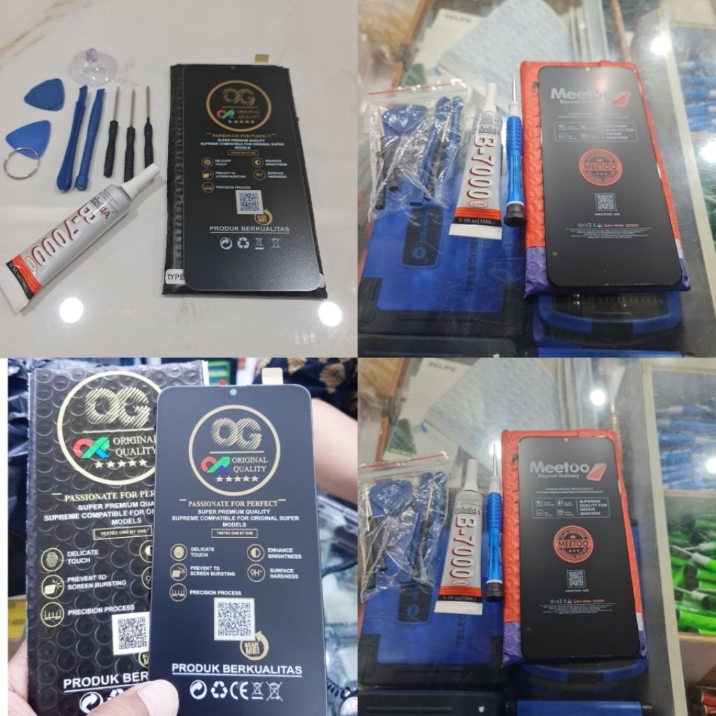 Lcd Lcd Fullset OG super / Meetoo Vivo Y36 gratis Lem B7000 15ml + Obeng Hp