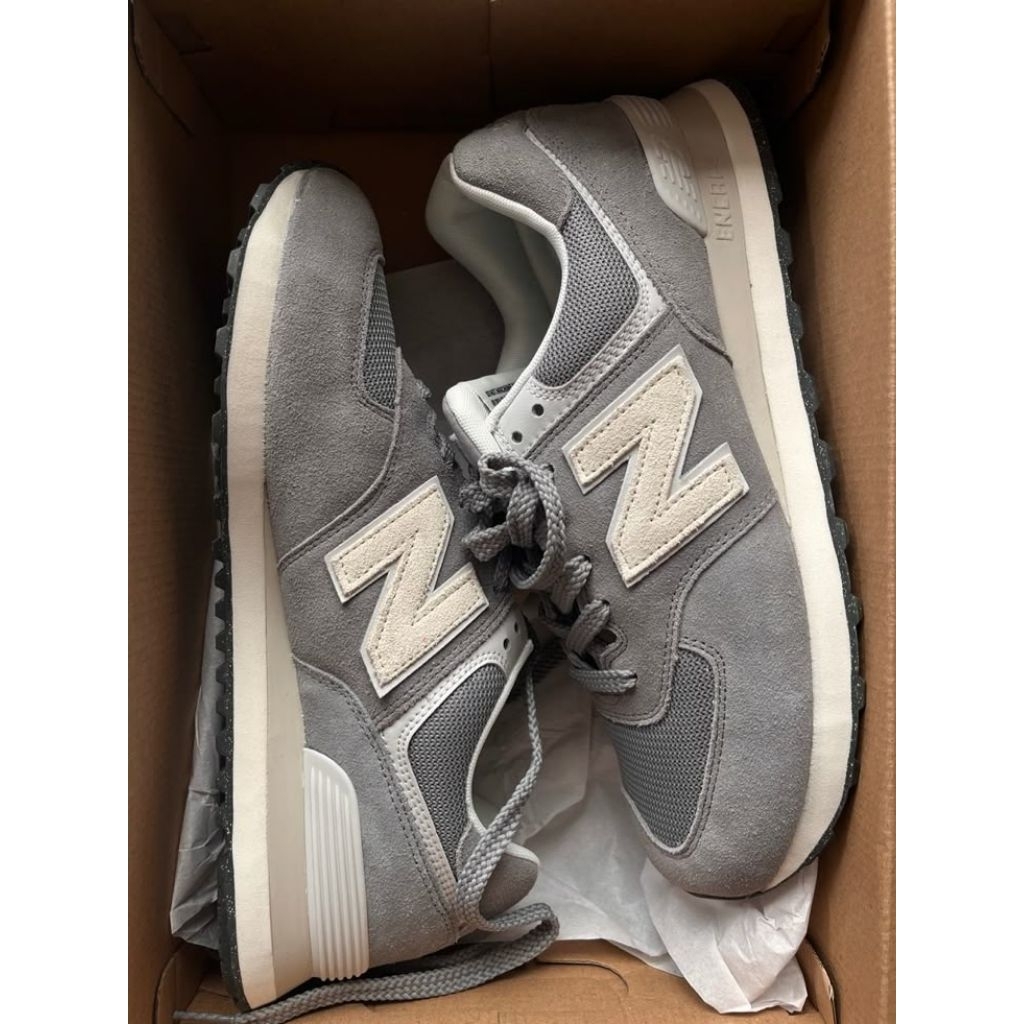 sepatu new balance 574 classic grey