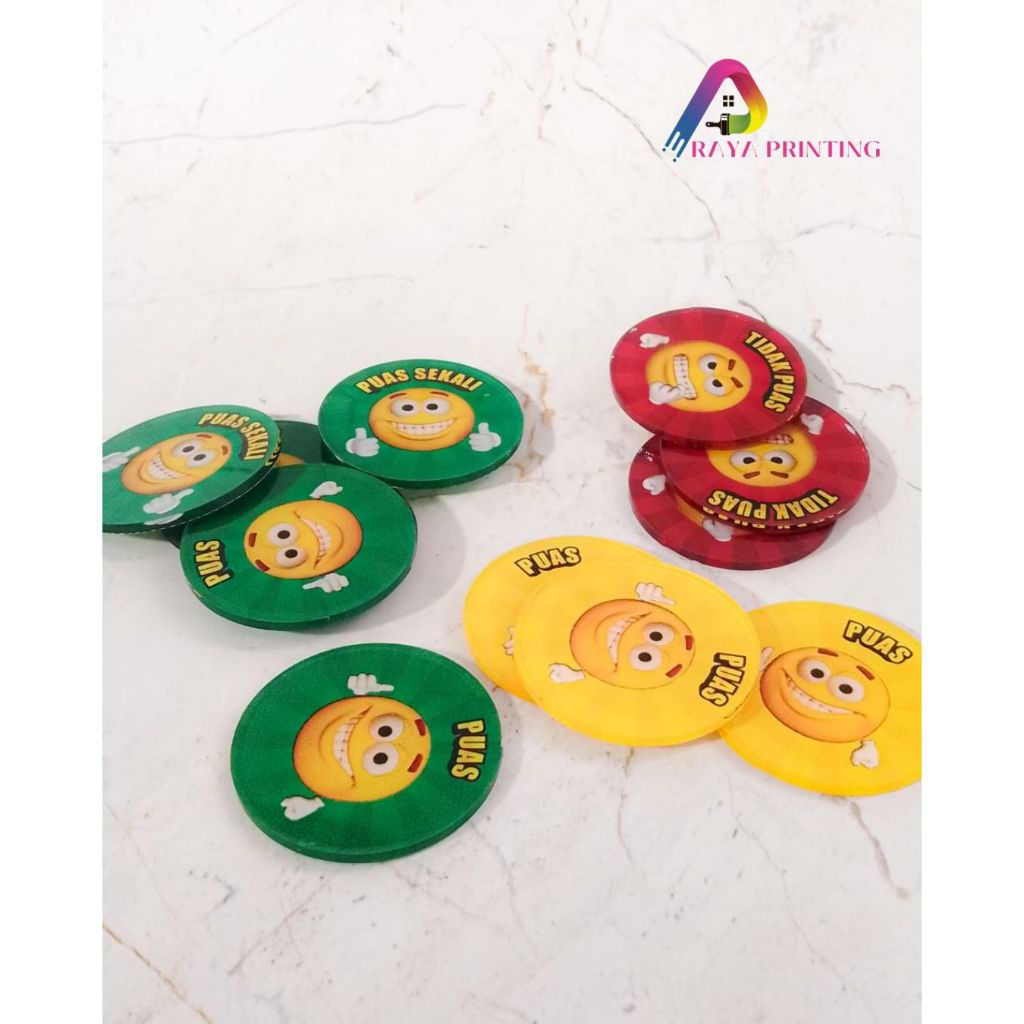 Koin Akrilik kotak saran