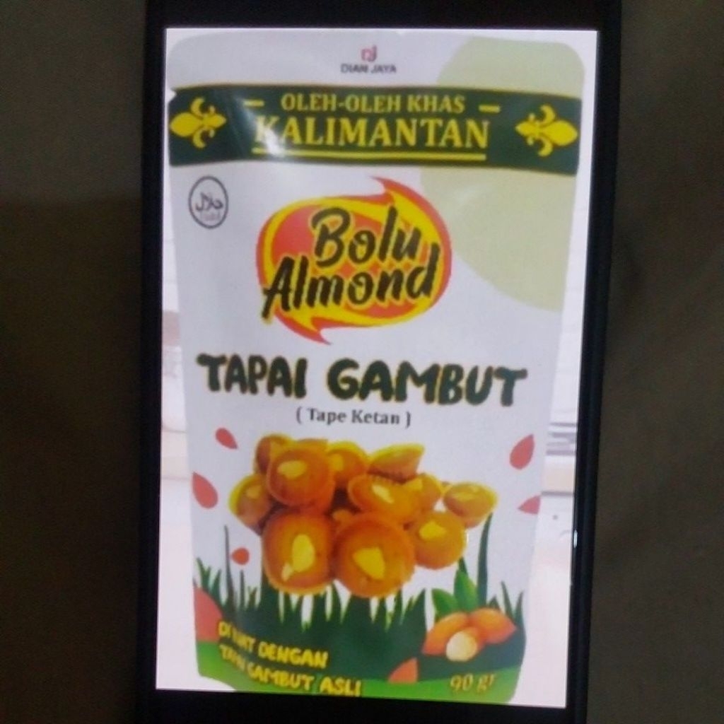 Bolu Almond Tapai Gambut
