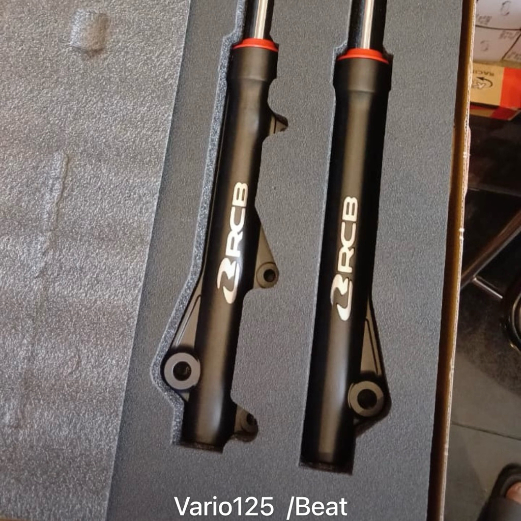 SUSPENSION RCB RACING SHOCK BREAKER DEPAN FE SERIES FRONT FORK SCOOPY VARIO 110 125 150 160 STYLO GE