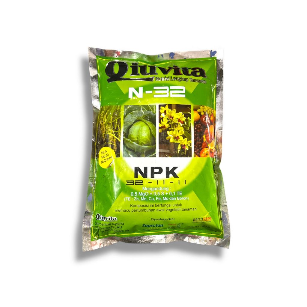 Qiuvita Hijau Pupuk Daun Kemasan 500gr