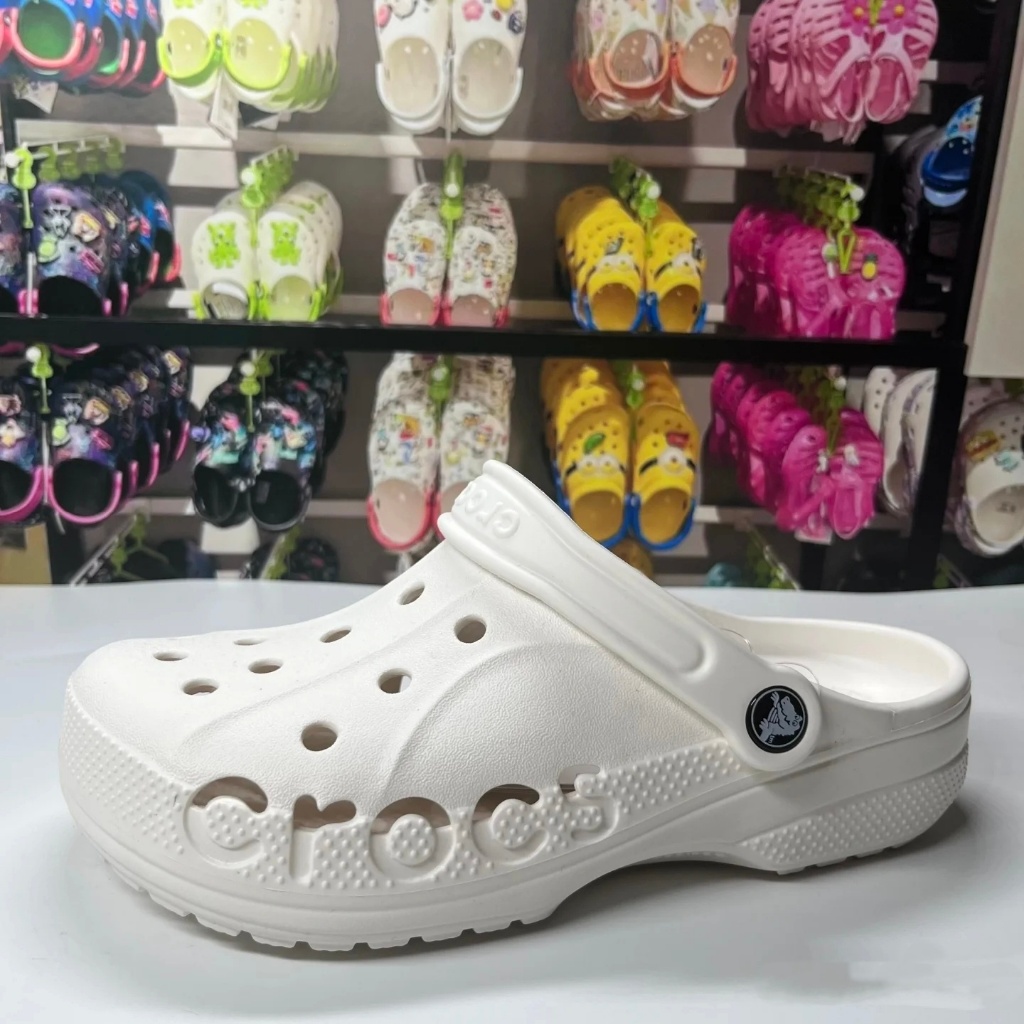 Crocs Baya sandal wanita Ringan lembut nyaman anti selip sepatu pria Bernapas anti bau olahraga luar