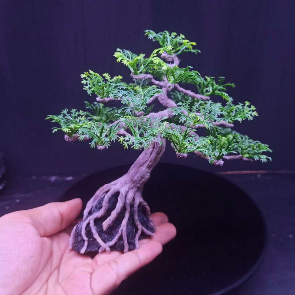 bonsai Aquascape bonsai aquarium tank bonsai hias replika plastik